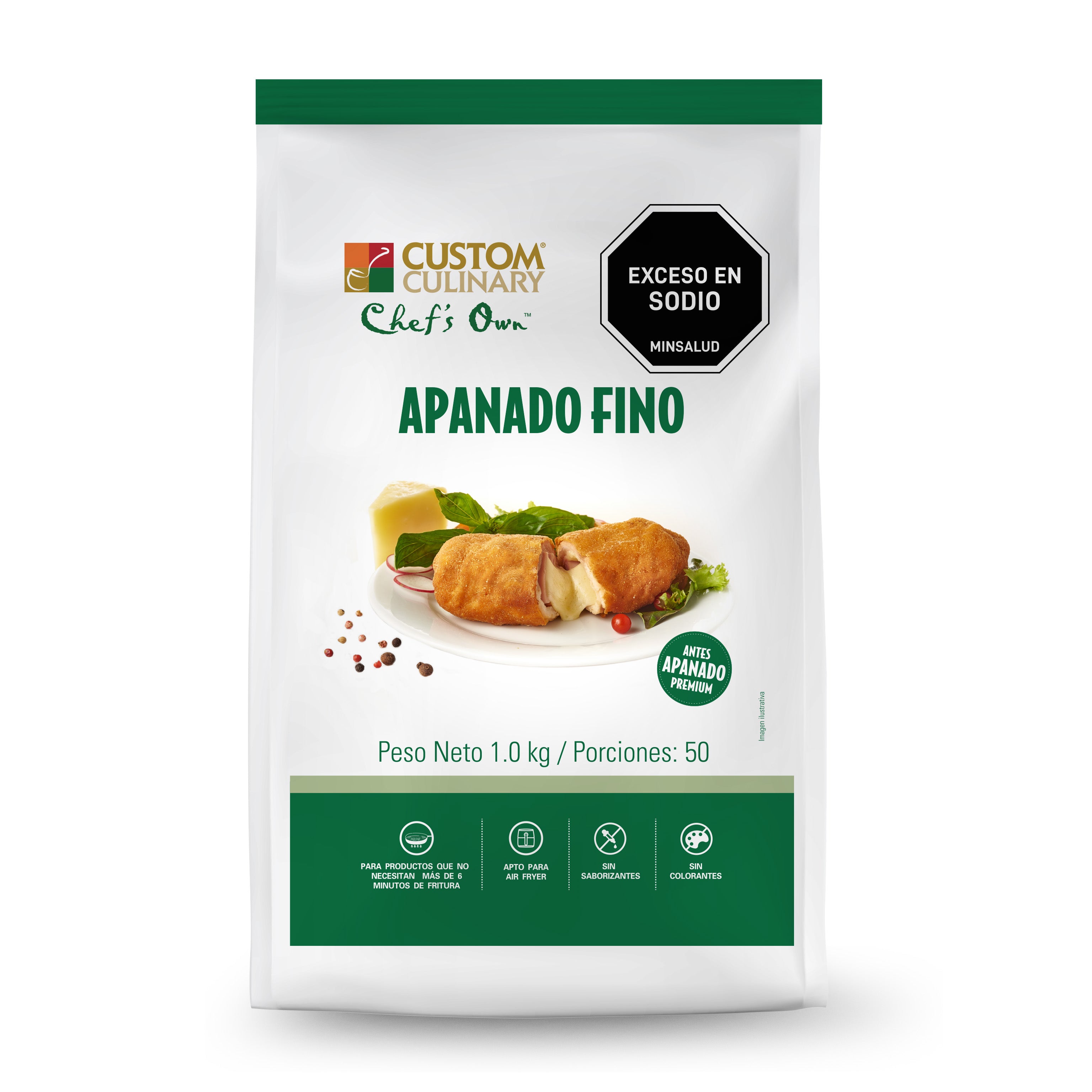 Apanado Fino Chef's Own™ Bolsa Stand Up 1kg