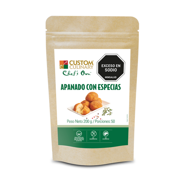 Apanado Con Especias Chef's Own™ Doypack Zipper Eco 200g OFERTA