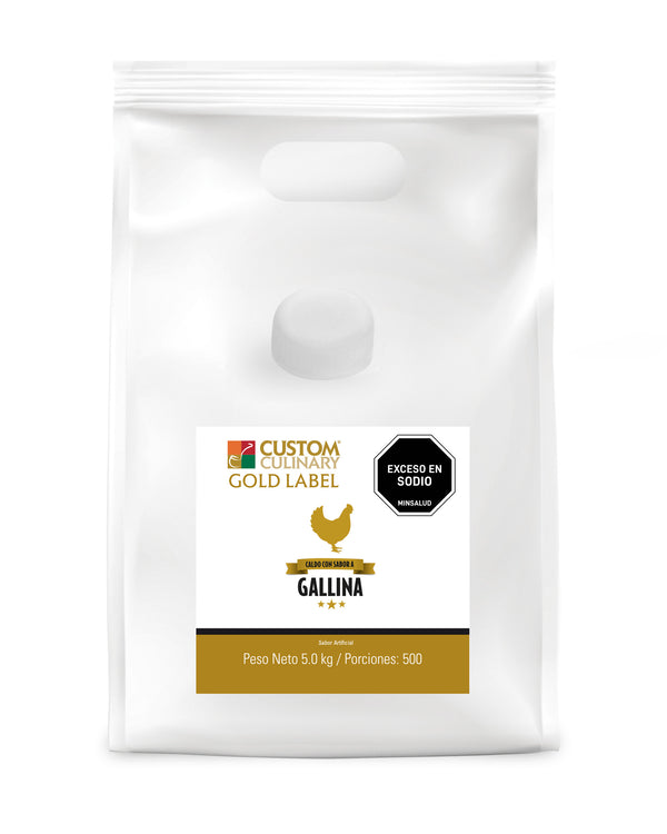 Caldo Con Sabor A Gallina Gold Label Master Bag 5kg