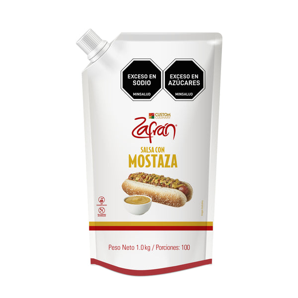 Mostaza Zafrán® Doypack Con Válvula 1kg