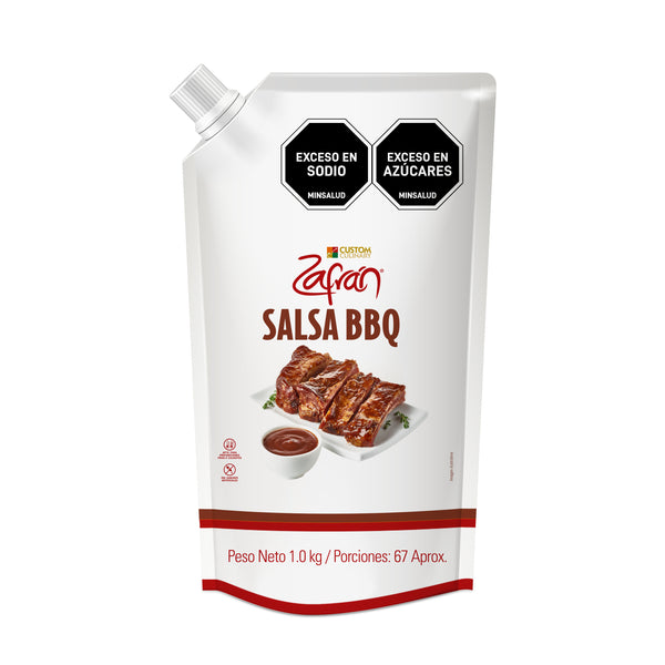 Salsa BBQ Zafrán® Doypack Con Válvula 1kg