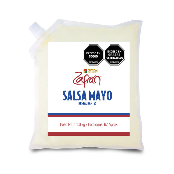 Salsa Mayo Restaurantes Zafrán® Bolsa Válvula 1kg