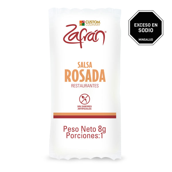 Salsa Rosada Restaurantes Zafrán® Sobre Personal 8g (Bolsa x 120 unidades)