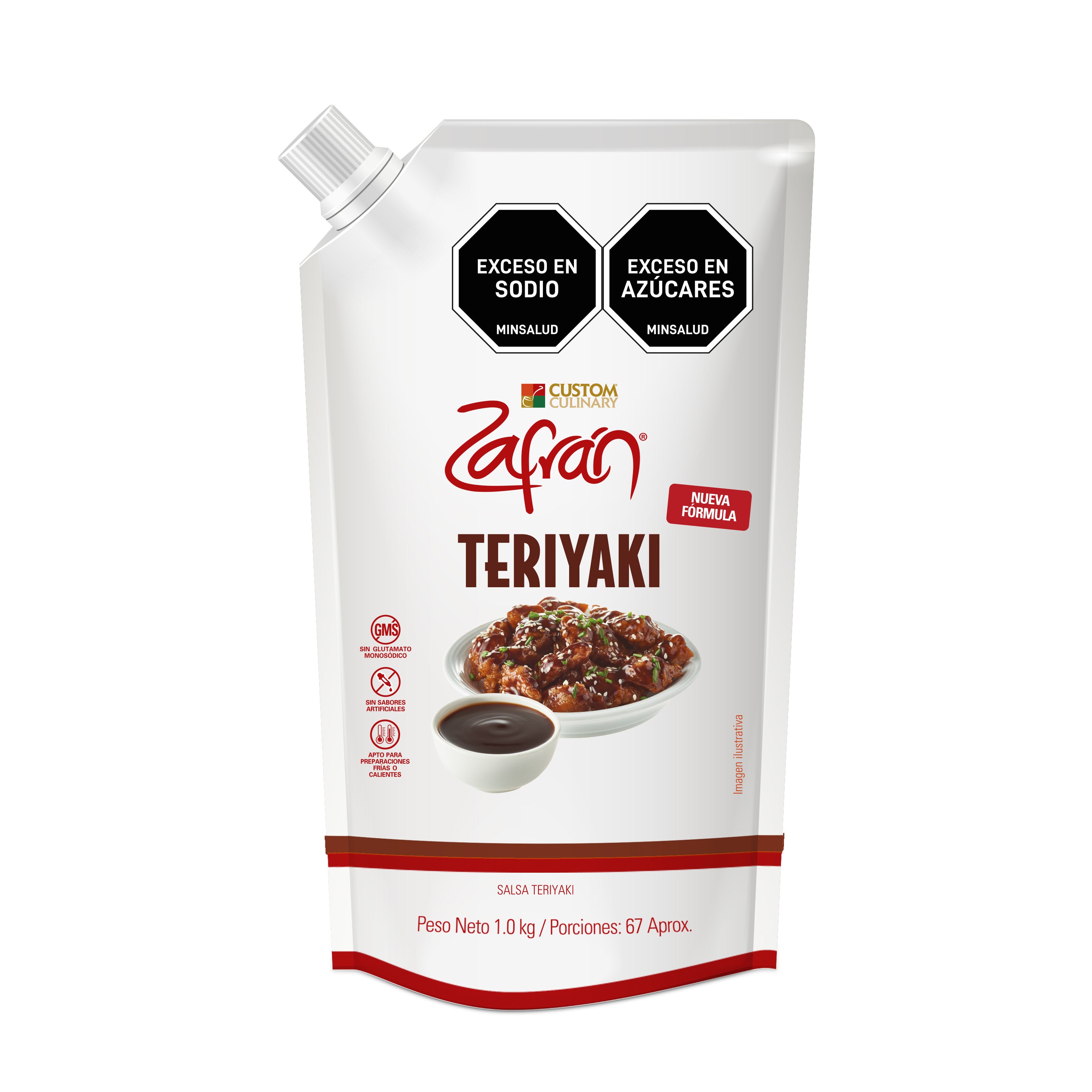 Salsa Teriyaki Zafrán® Doypack Con Válvula 1kg
