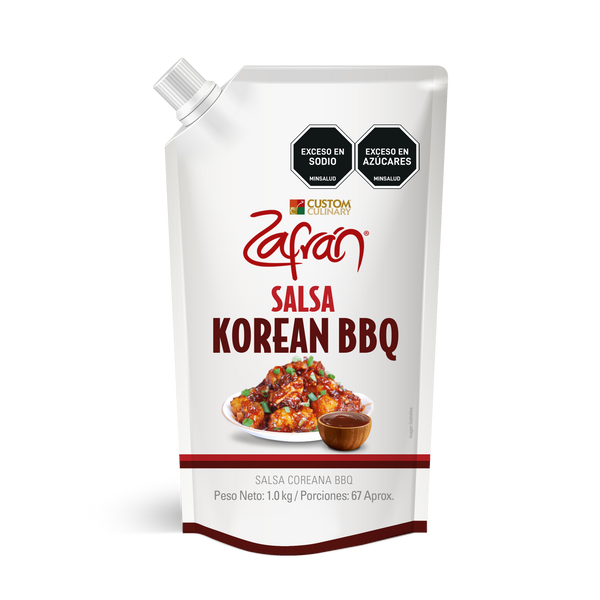 Salsa Korean BBQ Zafrán® Doypack Con Válvula 1kg