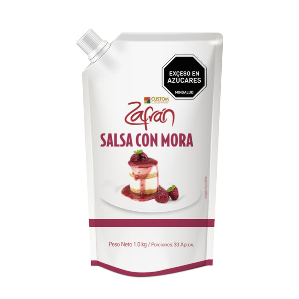 Salsa con Mora Zafrán® Doypack Con Válvula 1kg