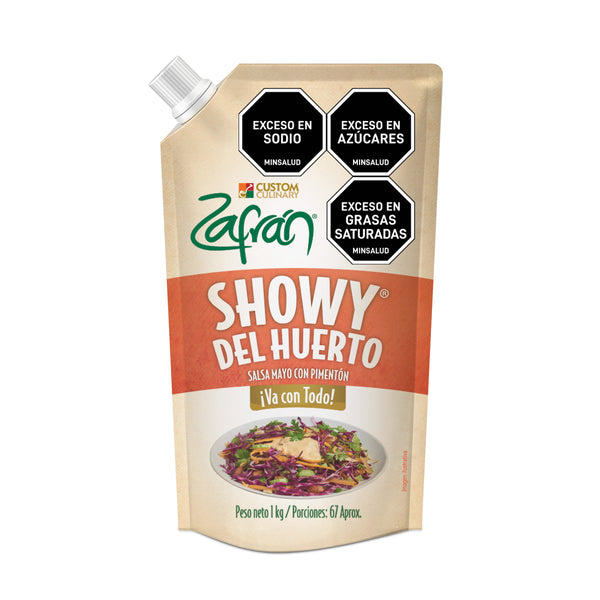 Salsa Showy® Del Huerto Zafrán® Doypack Con Válvula 1kg