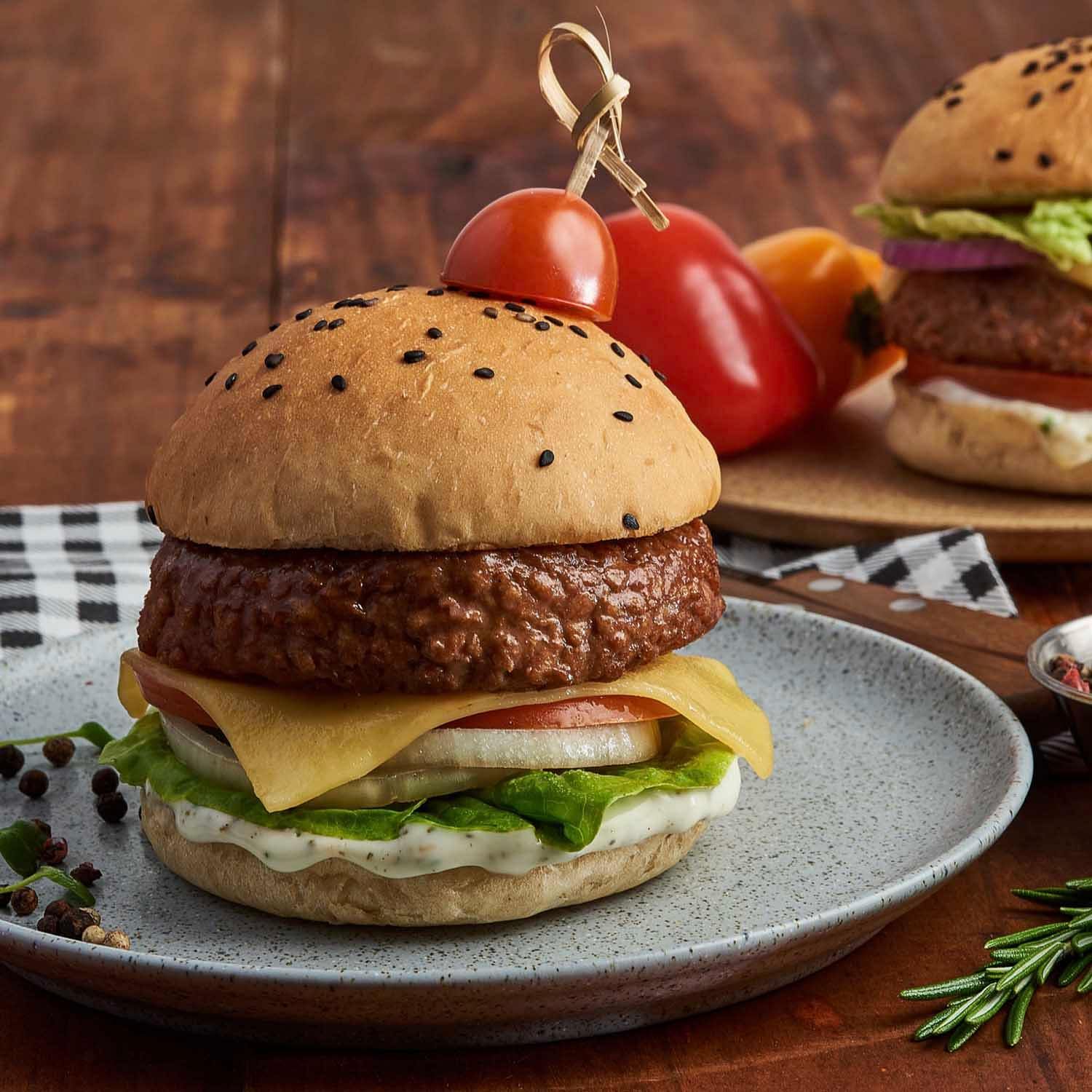 Plant Burger Mix Chef's Own™ Doypack Zipper Eco 155g - Custom Culinary